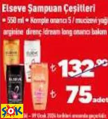 ELSEVE ŞAMPUAN ÇEŞİTLERİ